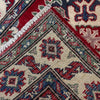 Kazak Rug Handmade Red Medallion 2x4 ft