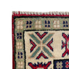 Kazak Rug Handmade Red Medallion 2x4 ft