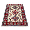 Kazak Rug Handmade Beige Medallion 2x4 ft
