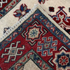 Kazak Rug Handmade Beige Medallion 2x4 ft