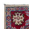 Kazak Rug Handmade Beige Medallion 2x4 ft