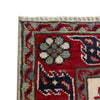 Kazak Rug Handmade Beige Medallion 2x4 ft
