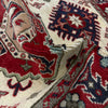 Kazak Rug Handmade Beige Medallion 2x4 ft