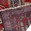 Baluchi Rug Handmade Red Prayer Design 2x4 ft