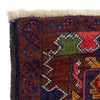 Baluchi Rug Handmade Multi Geometric 3x5 ft