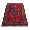 Baluchi Rug Handmade Red Geometric 2x4 ft