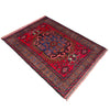 Baluchi Rug Handmade Red Geometric 2x4 ft