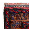 Baluchi Rug Handmade Red Geometric 2x4 ft