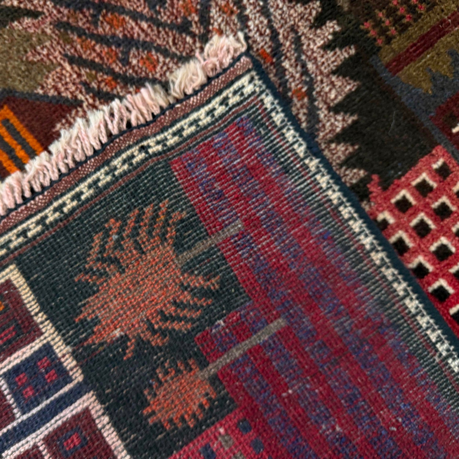 Pictorial Rug Handmade Multi Design