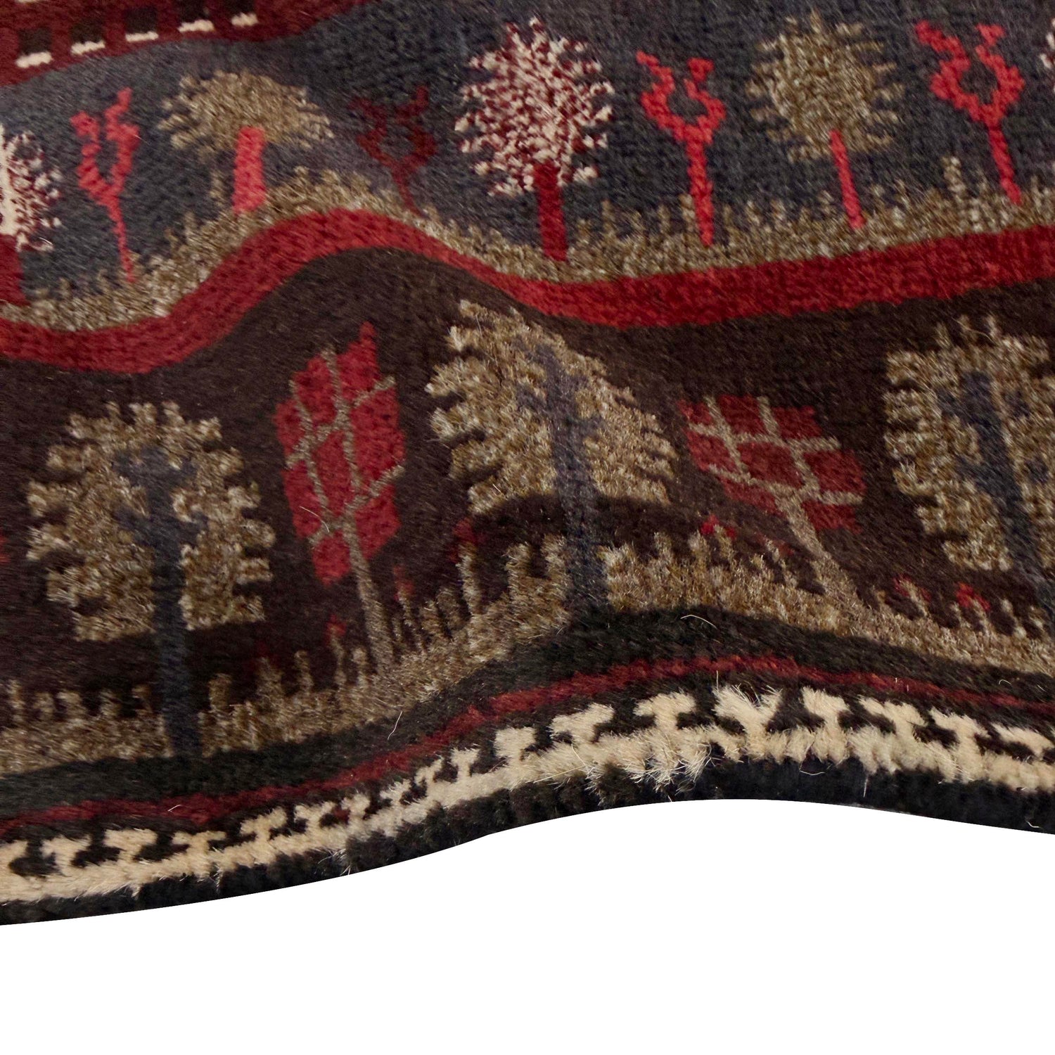 Pictorial Rug Handmade Multi Design