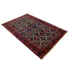 Baluchi Rug Handmade Multi Geometric 4x6 ft