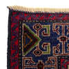 Baluchi Rug Handmade Multi Geometric 3x5 ft