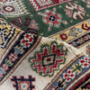 Kazak Rug Handmade Multi Medallion 4x7 ft