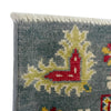 Bakhtiar Area Rug Handmade Gray Floral 4x6 ft