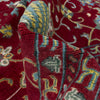 Sultani Area Rug Handmade Red Floral 4x6 ft