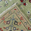 Tree Of Life Area Rug Handmade Green Floral 4x6 ft