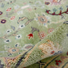 Tree Of Life Area Rug Handmade Green Floral 4x6 ft