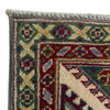 Kazak Rug Handmade Gray Medallion 4x7 ft