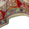 Kazak Rug Handmade Beige Medallion 4x6 ft