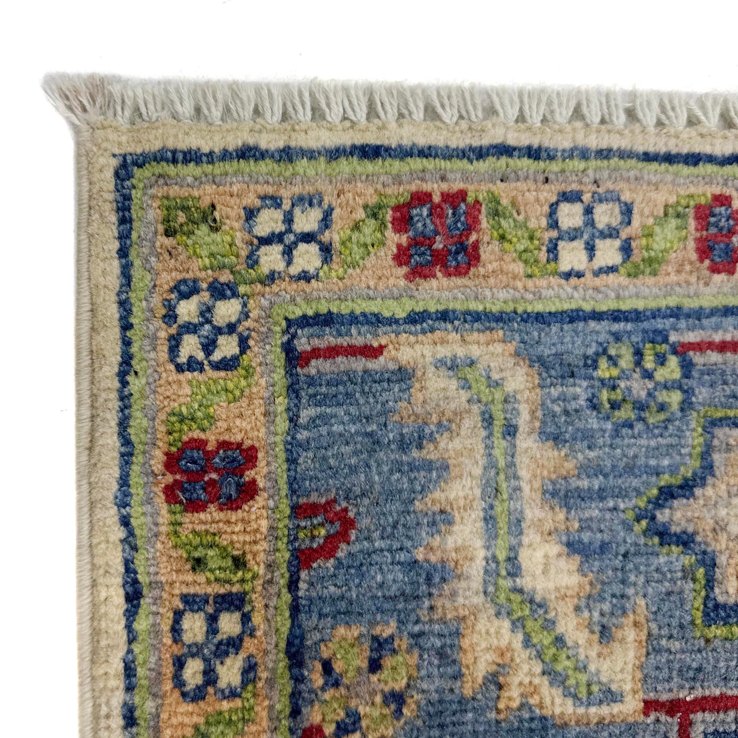 Heriz Area Rug Handmade Multi Medallion 4x6 ft