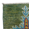 Bakhtiar Area Rug Handmade Green Floral 4x7 ft