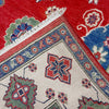 Kazak Rug Handmade Red Medallion 7x10 ft