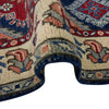 Kazak Rug Handmade Multi Medallion 4x6 ft