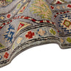 Waziri Runner Handmade Gray Medallion 10' Runner