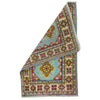 Kazak Rug Handmade Blue Medallion 2 x 3 ft