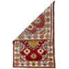 Kazak Rug Handmade Red Medallion 2 x 3 ft