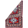 Kazak Rug Handmade Red Medallion 2 x 3 ft