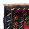 Baluchi Rug Handmade Red Geometric 2x4 ft