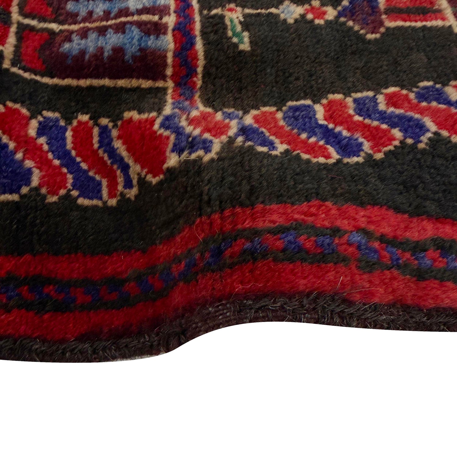 Baluchi Rug Handmade Multi Prayer Design 2x4 ft