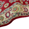 Kazak Rug Handmade Red Medallion 2x4 ft