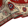 Kazak Rug Handmade Red Medallion 2x4 ft