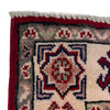 Kazak Rug Handmade Red Medallion 2x4 ft