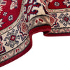 Kazak Rug Handmade Red Medallion 2x4 ft