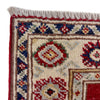 Kazak Rug Handmade Red Medallion 2x4 ft