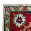Kazak Rug Handmade Beige Medallion 2x4 ft