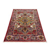 Heriz Area Rug Handmade Multi Medallion 2x4 ft