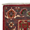 Heriz Area Rug Handmade Multi Medallion 2x4 ft