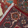 Heriz Area Rug Handmade Multi Medallion 2x4 ft