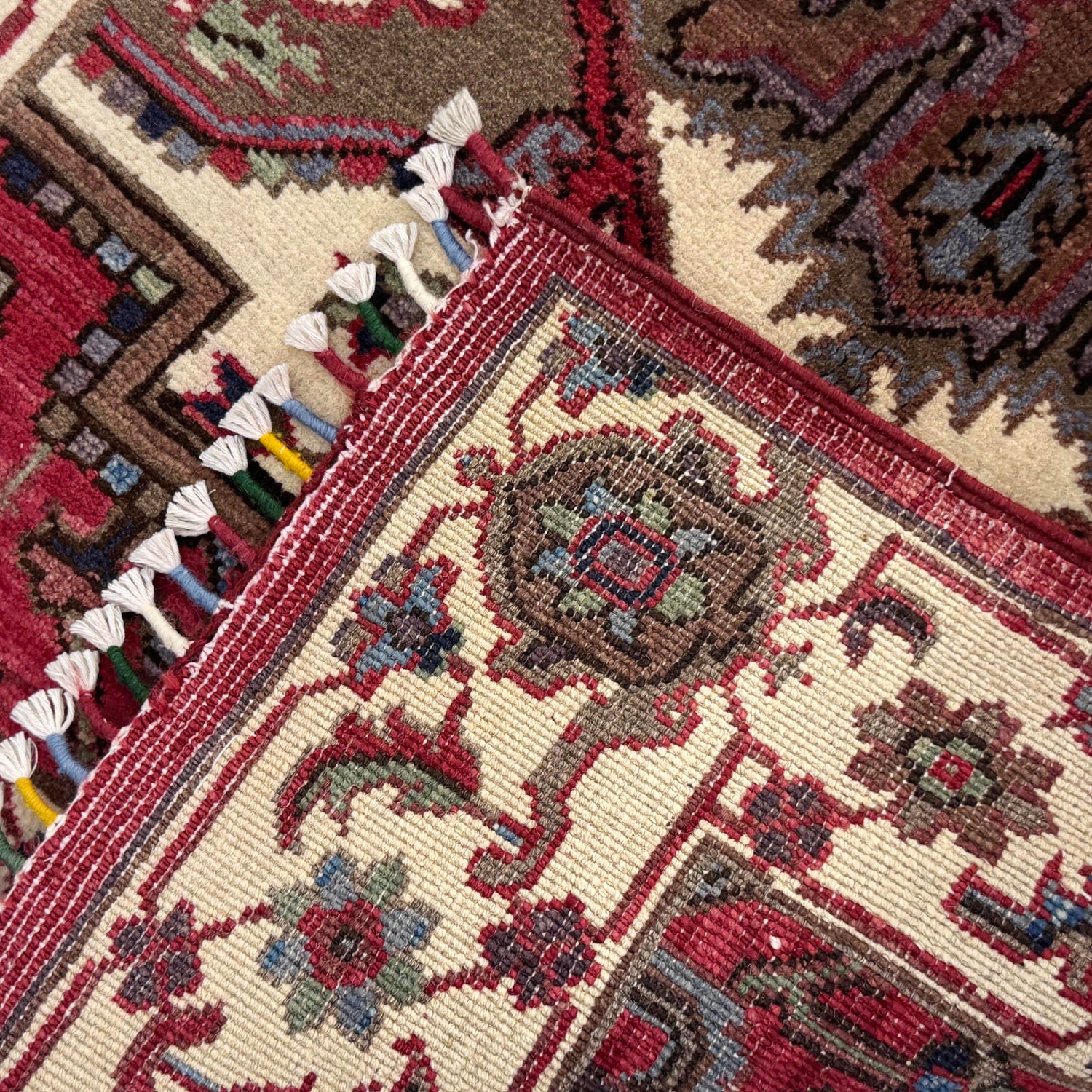 Kazak Rug Handmade Multi Medallion 2x4 ft