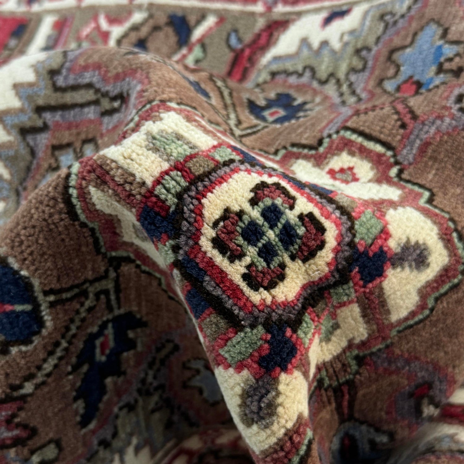 Kazak Rug Handmade Multi Medallion 2x4 ft