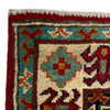 Kazak Rug Handmade Red Medallion 2x4 ft