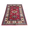 Kazak Rug Handmade Red Medallion 2x4 ft