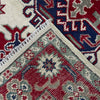 Kazak Rug Handmade Beige Medallion 2x4 ft