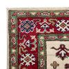 Kazak Rug Handmade Beige Medallion 2x4 ft