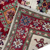 Kazak Rug Handmade Beige Medallion 2x4 ft