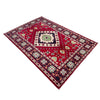 Kazak Rug Handmade Red Medallion 3x5 ft